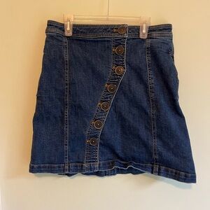 Anthropologie Pilcro size 6 denim Jean skirt